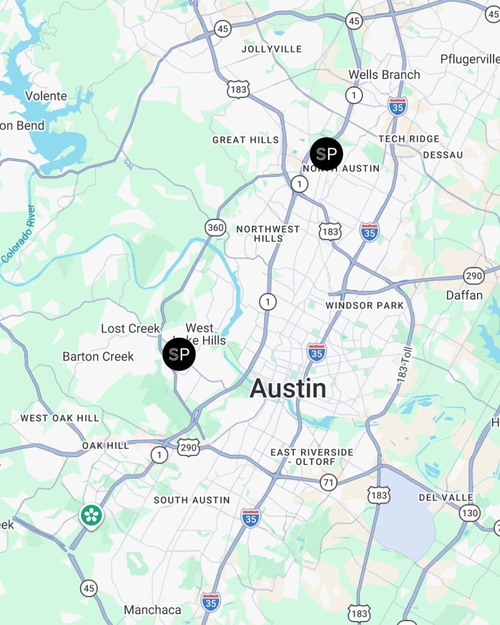 Austin LP Map Mobile